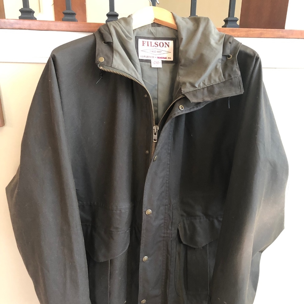 Filson Shelter Cloth Rain Coat